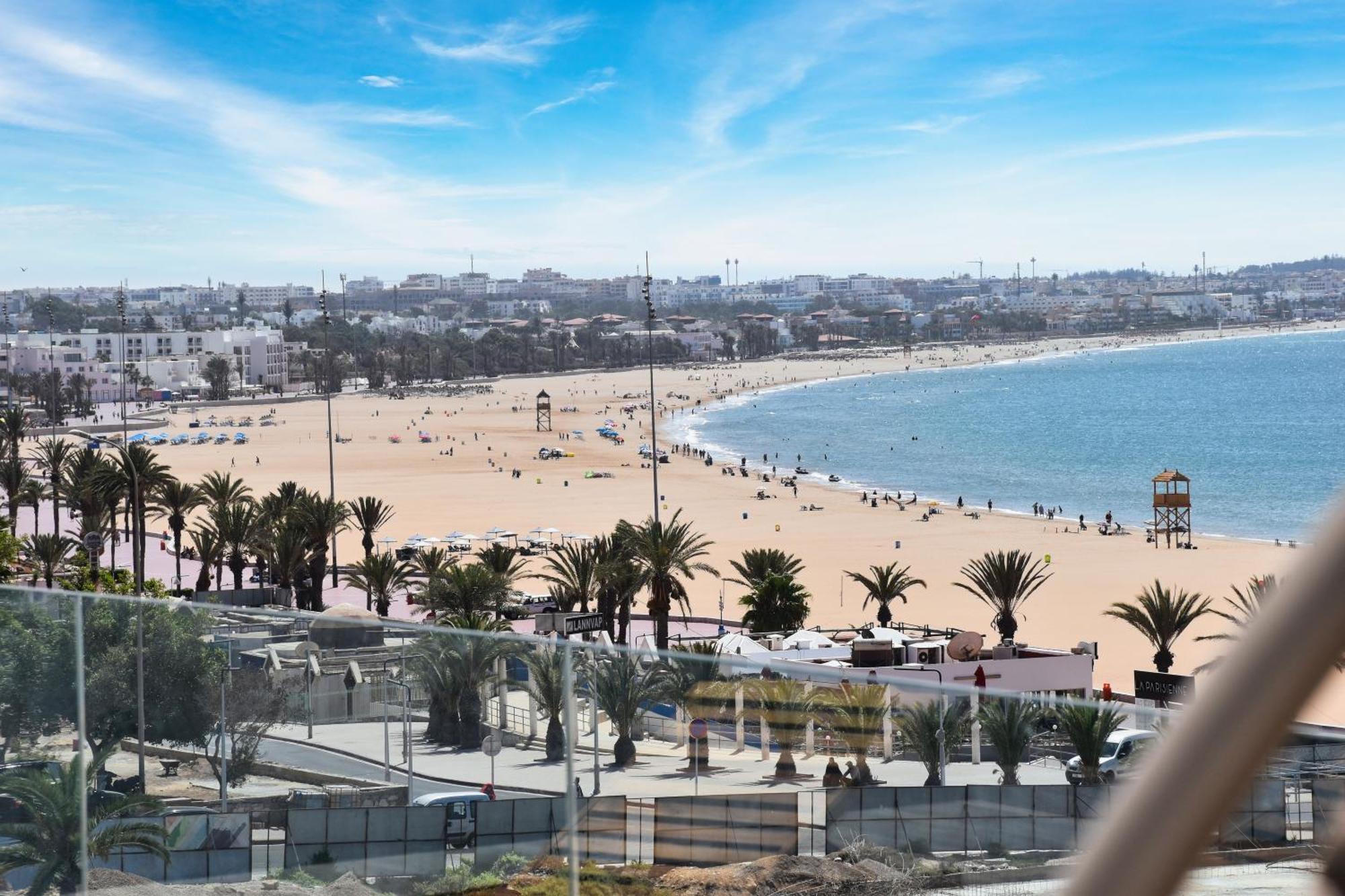 Luxury Seafront Appartement 6-7P Agádír Exteriér fotografie