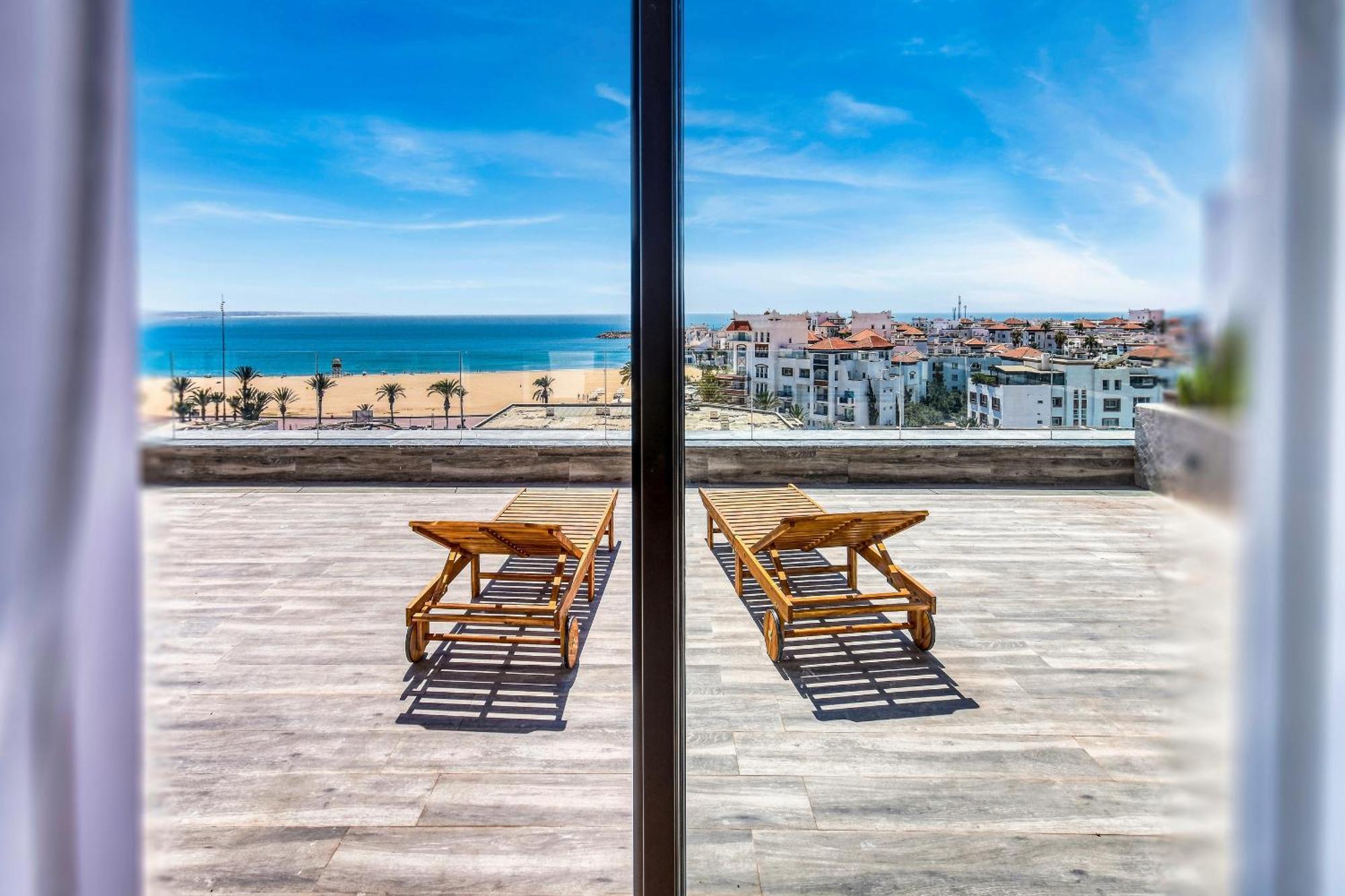 Luxury Seafront Appartement 6-7P Agádír Exteriér fotografie