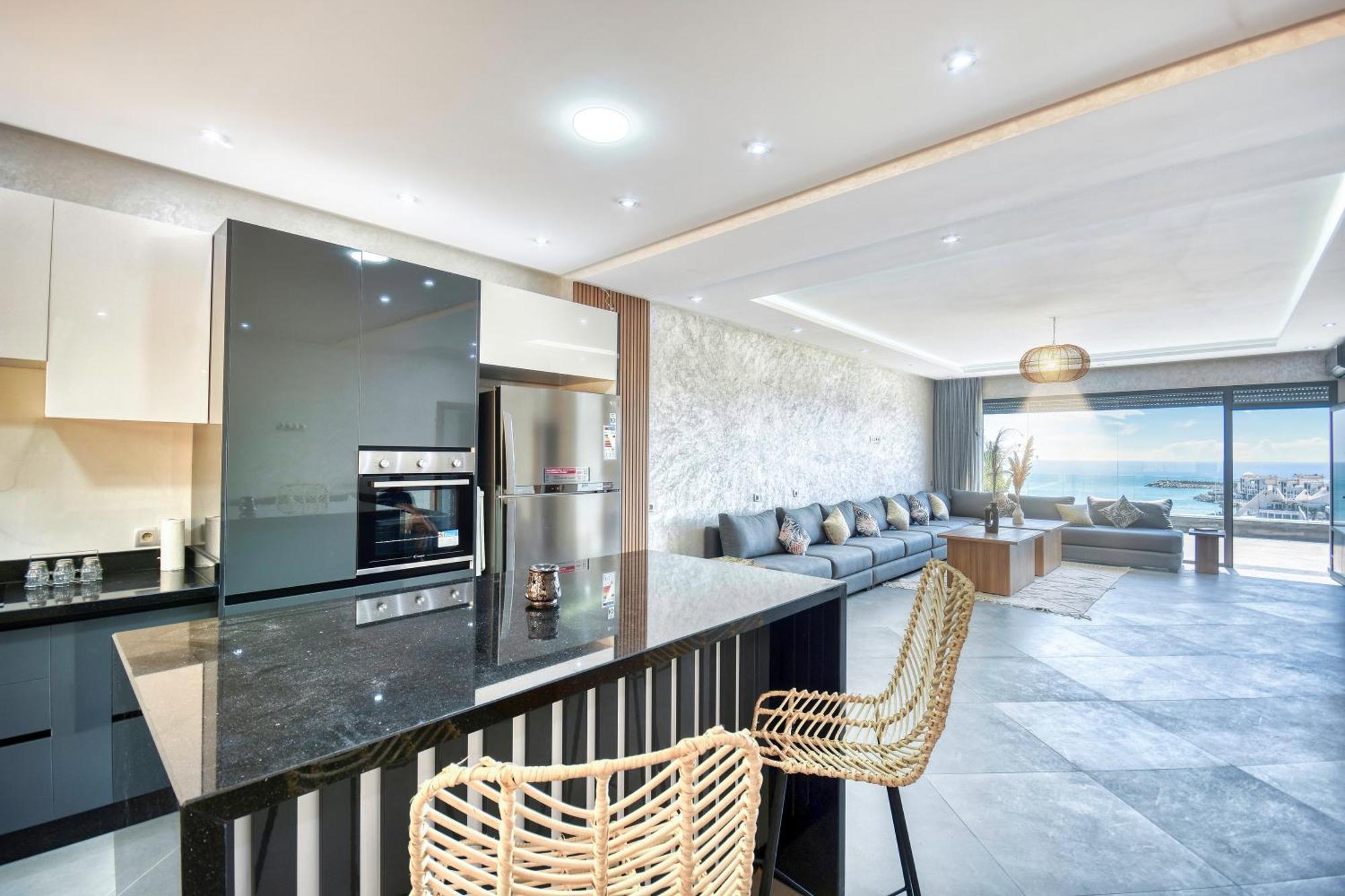 Luxury Seafront Appartement 6-7P Agádír Exteriér fotografie