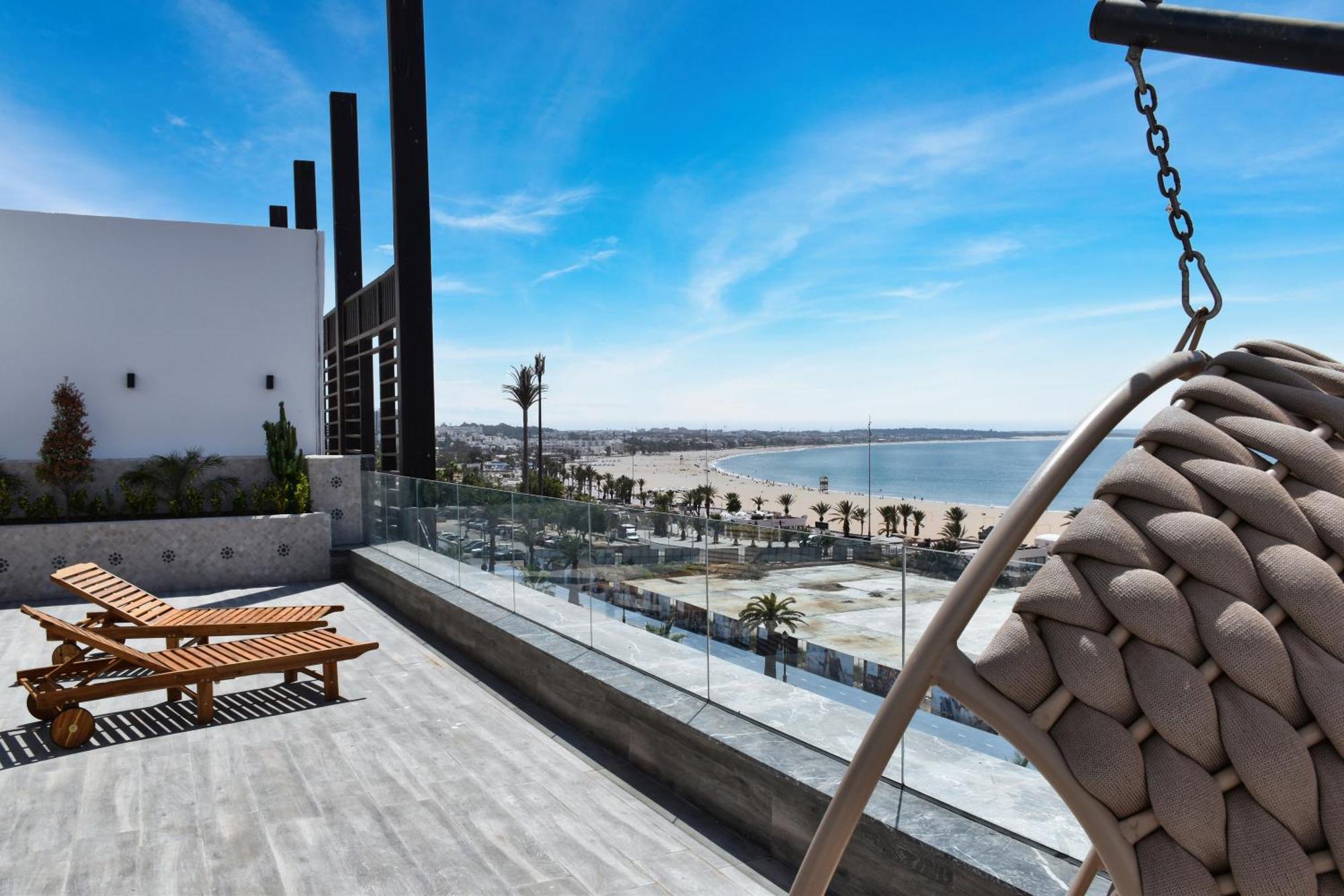 Luxury Seafront Appartement 6-7P Agádír Exteriér fotografie